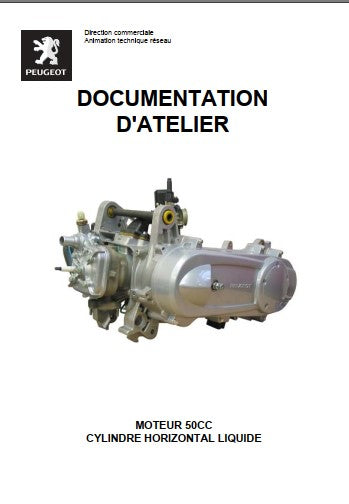 Manuels d'atelier Scooters Peugeot 50 2 et 4 temps { {{ Docautomoto }}