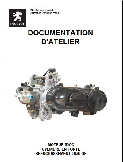 Manuels d'atelier Scooters Peugeot 50 2 et 4 temps { {{ Docautomoto }}