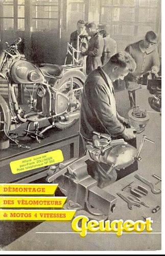 manuels d'atelier Peugeot 125 et 175 2temps années 1950 { {{ Docautomoto }}