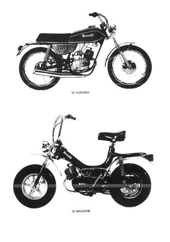 Manuels d'atelier Benelli Moto Guzzi 50 et 125 2temps { {{ Docautomoto }}