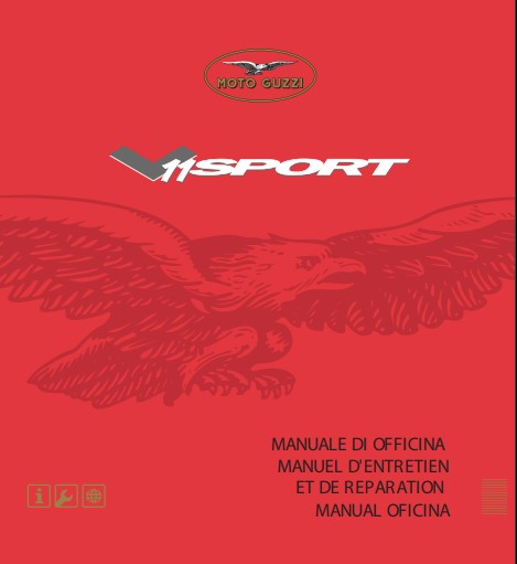 manuel de réparation Moto Guzzi V11 Sport 1999 2003 { {{ Docautomoto }}
