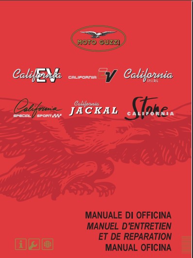 Manuel d'atelier Moto Guzzi California 1100 EV français { {{ Docautomoto }}