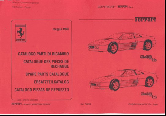 manuel d'atelier Ferrari 348 { {{ Docautomoto }}