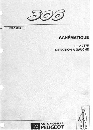 Manuel de réparation Peugeot 306 tous modèles { {{ Docautomoto }}