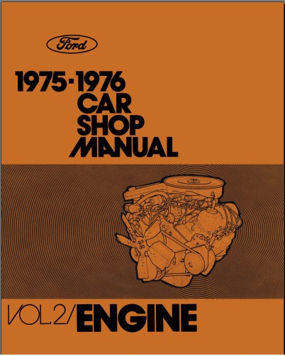 Manuel d'atelier Ford 1975 1976 { {{ Docautomoto }}