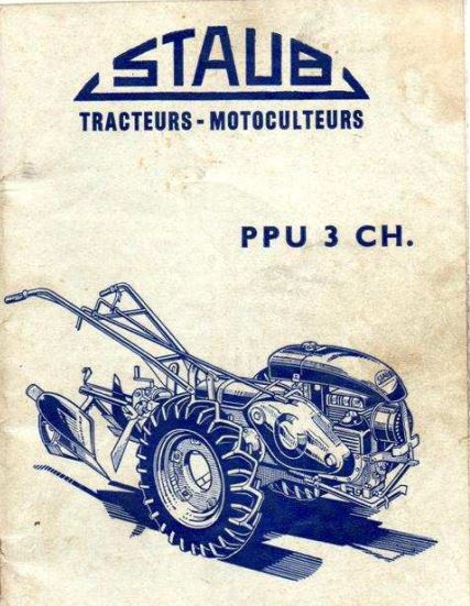 Documentation technique motoculteurs Staub { {{ Docautomoto }}