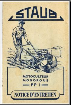 Documentation technique motoculteurs Staub { {{ Docautomoto }}