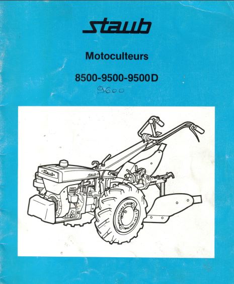 Documentation technique motoculteurs Staub { {{ Docautomoto }}