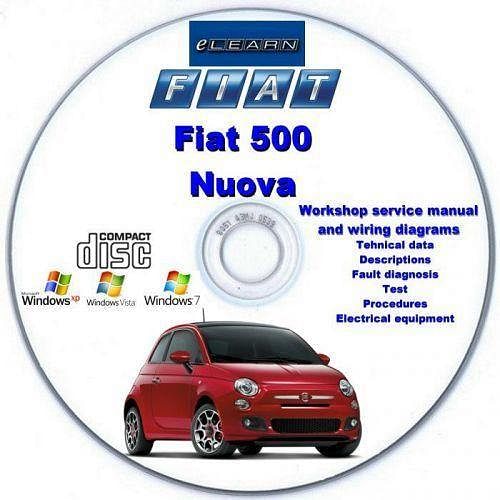 Manuel d'atelier fiat 500 2007 { {{ Docautomoto }}