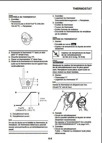 Manuel d'atelier Yamaha FJR 1300 2016 2020 { {{ Docautomoto }}