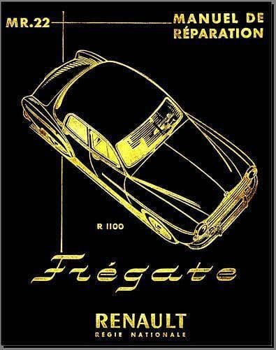 Manuels d'atelier Renault Frégate et Colorale { {{ Docautomoto }}