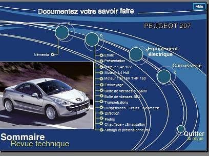 manuel d'atelier peugeot 207 RC { {{ Docautomoto }}
