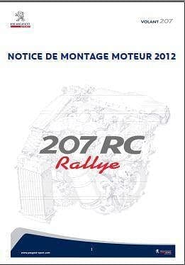 manuel d'atelier peugeot 207 RC { {{ Docautomoto }}
