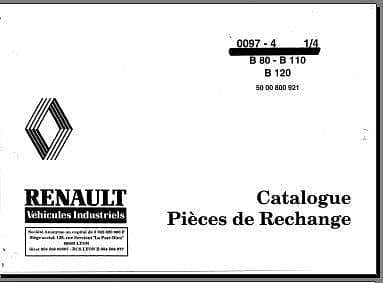 Manuel d'atelier RVI B80 à B120 4x4 { {{ Docautomoto }}