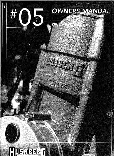 Manuels d'atelier Husaberg 1997 2007 { {{ Docautomoto }}