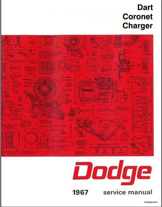 Manuel d'atelier workshop manual Dodge Charger 1969 { {{ Docautomoto }}