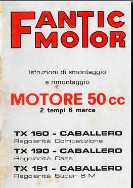 Manuel d'atelier Fantic 50 Caballero { {{ Docautomoto }}