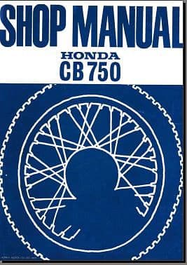 manuels d'atelier Honda 750 Four K0 à F2 AUTHENTIQU'ERE