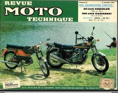 Manuels d'atelier Kawasaki 900 z1 { {{ Docautomoto }}