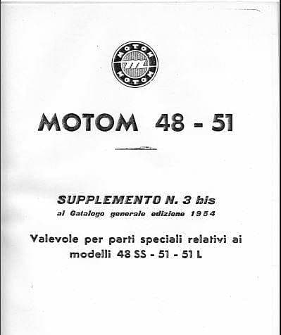 Manuels d'utilisation Motom 48 51 { {{ Docautomoto }}