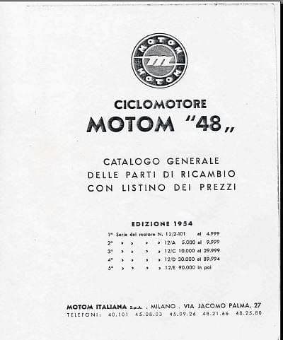 Manuels d'utilisation Motom 48 51 { {{ Docautomoto }}