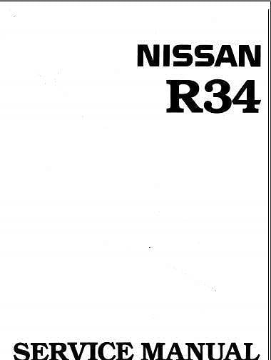 manuel d'atelier et de réparation Nissan Skyline GTR { {{ Docautomoto }}