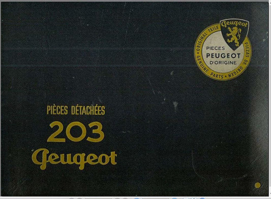 manuel d'atelier Peugeot 203 tous modèles { {{ Docautomoto }}