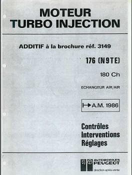 Manuels d'atelier Peugeot 505 essence diesel turbo injection tous modèles { {{ Docautomoto }}
