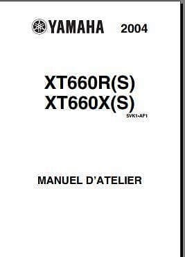 Manuel d'atelier Yamaha XT 660 { {{ Docautomoto }}
