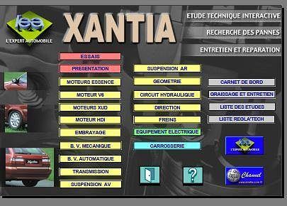 manuel d'atelier et de réparation Citroën Xantia { {{ Docautomoto }}