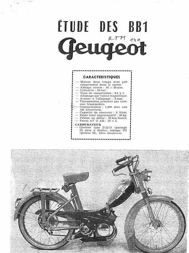 Manuels d'atelier Cyclomoteurs Peugeot AUTHENTIQU'ERE