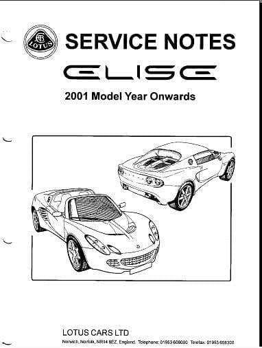 Manuel d'atelier Lotus Elise { {{ Docautomoto }}