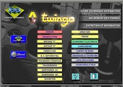 Manuels d'atelier Renault Twingo 1 { {{ Docautomoto }}