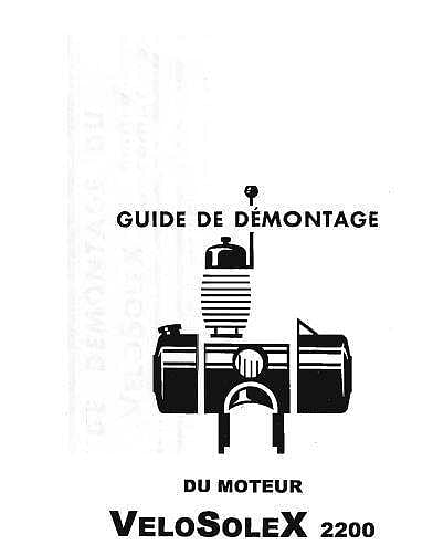 Manuels d'atelier et de réparation Solex 2200 et 3800 { {{ Docautomoto }}