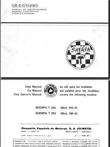Manuel d'atelier Bultaco { {{ Docautomoto }}