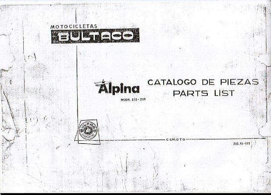 Manuel d'atelier Bultaco { {{ Docautomoto }}
