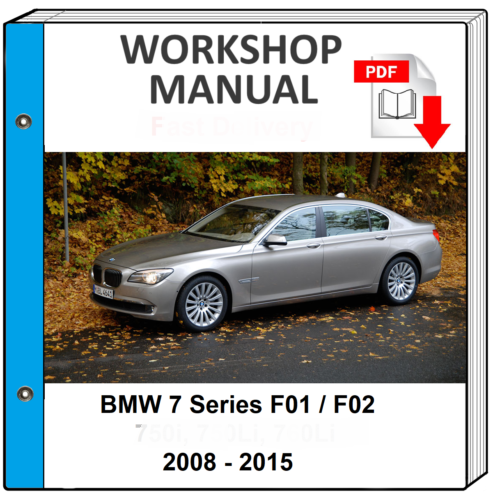Manuel d'atelier BMW série 7 2008 2015 { {{ Docautomoto }}