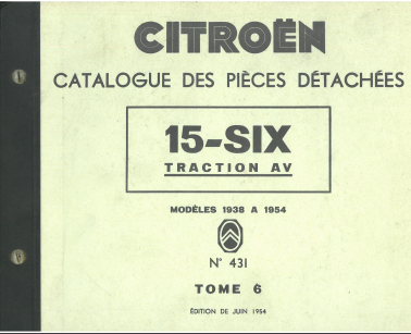 manuels d'atelier Citroën Traction Avant 1934 1955 ( compilation intégrale ) { {{ Docautomoto }}