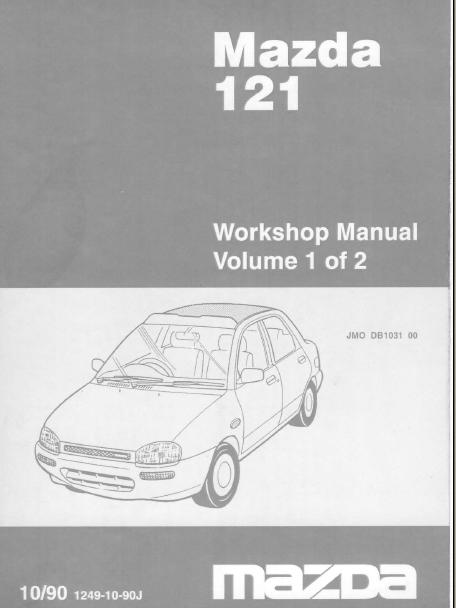 Manuel d'atelier Mazda 121 { {{ Docautomoto }}