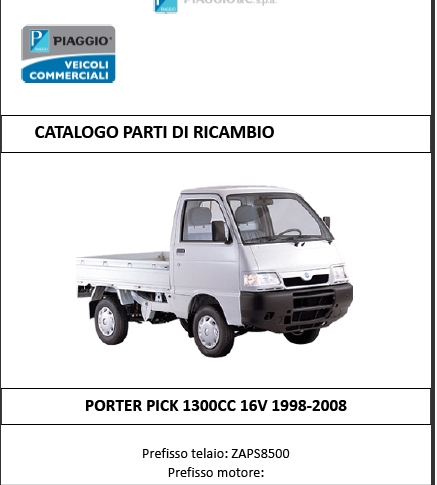 manuels d'atelier Piaggio Porter Daihatsu Hijet en français { {{ Docautomoto }}