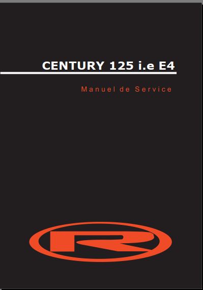 Manuel d'atelier Rieju 125 Century Marathon IE Français { {{ Docautomoto }}