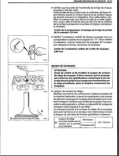 Manuel d'atelier Suzuki Samurai SJ 413 français { {{ Docautomoto }}