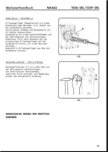 Manuel d'atelier moteurs MAG { {{ Docautomoto }}