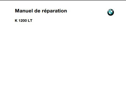 Manuel de réparation BMW K1200LT { {{ Docautomoto }}