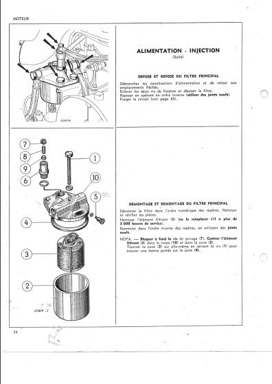 Manuel de réparation Tracteur Renault R7053 { {{ Docautomoto }}