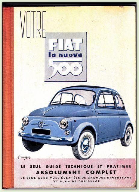 manuel d'atelier fiat 500 , 500 Giardiniera et Bianchina { {{ Docautomoto }}