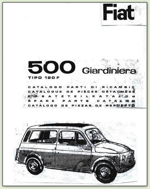 manuel d'atelier fiat 500 , 500 Giardiniera et Bianchina { {{ Docautomoto }}