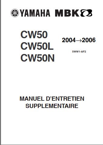 Manuels d'atelier Yamaha MBK Booster Nitro Ovetto Stunt Neo's { {{ Docautomoto }}