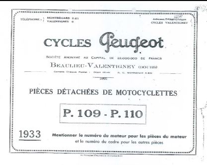Manuels de réparation Peugeot P107 P109 p110 { {{ Docautomoto }}