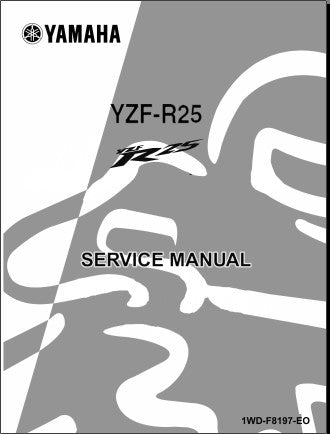 manuel d'atelier Yamaha YZF R25 2016 { {{ Docautomoto }}
